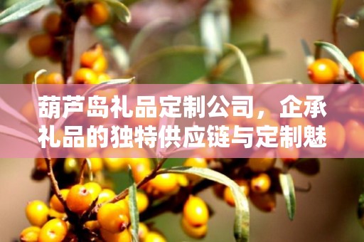 葫芦岛礼品定制公司，企承礼品的独特供应链与定制魅力