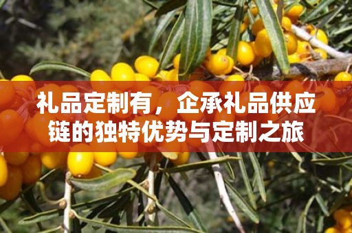 礼品定制有，企承礼品供应链的独特优势与定制之旅